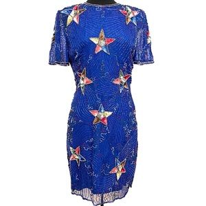 Swee Lo Vintage Designer Dress Silk